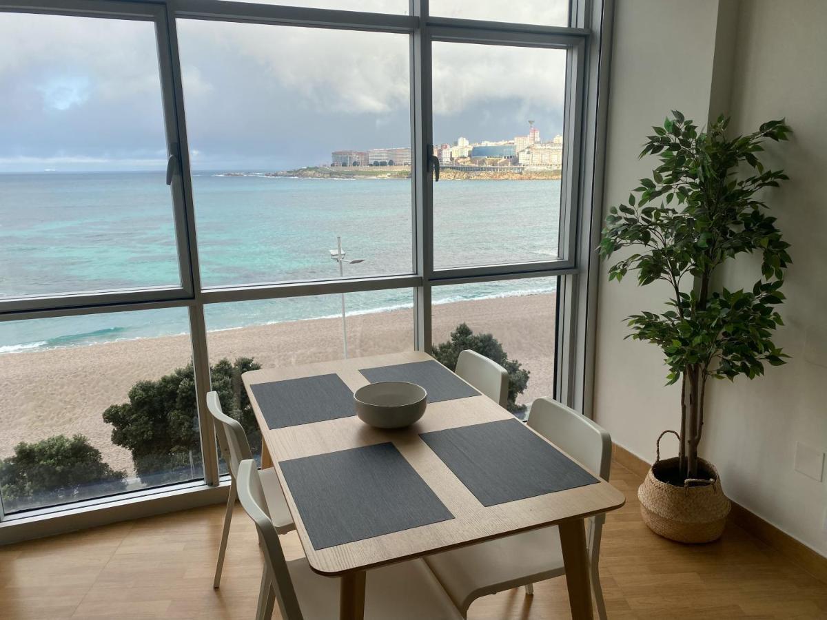 Apartamento Acogedor Con Vistas Al Mar. A Coruña Exterior foto