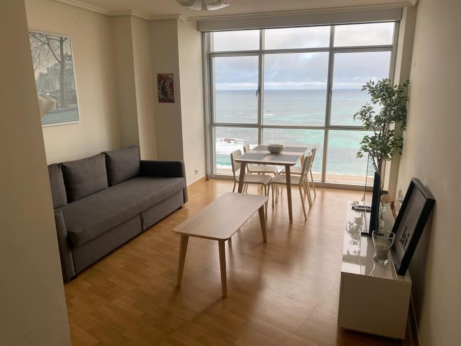 Apartamento Acogedor Con Vistas Al Mar. A Coruña Exterior foto